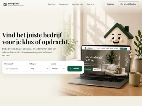 Bedrijfshuis — screenshot